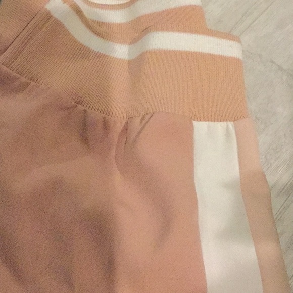 NWT Zara pink jogger contrasting white stripe - Picture 6 of 6